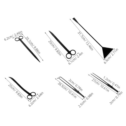 1 Set Professional Stainless Steel Scissors Tweezers and Spatula for Fish Tank Maintenance Water Grass Trimming and Aquatic Plant Care Set