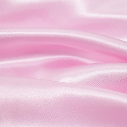 vimate 35" Square Silk Like Head Scarf - Women's Fashion Satin Scarf Bandana for Hair Wrapping at Night. - color: J1#. 2 Pack - Pink