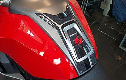 labelbike 3D Sticker Motorcycle Tank Pad Compatible with BMW | F900XR, Resin Protection, Anti-scratch, Decoration