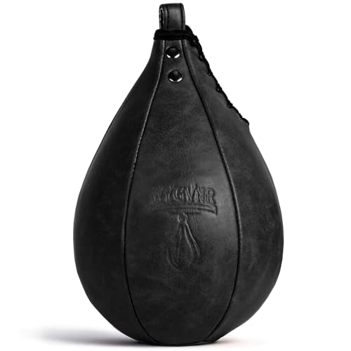 Speed Bag, Speed Punching Bag, Boxing Ball, Punching Dodge Striking Bag for Boxing Training Home Gym Sports Fitness - color: Black