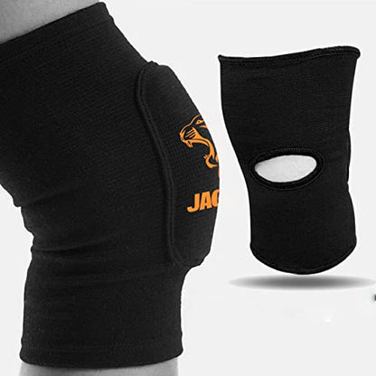 Midnight Knee Pad Pair For Boxing MMA Muay Thai And General Use Kids Adults Unisex (Black, L/XL) - size: L/XL
