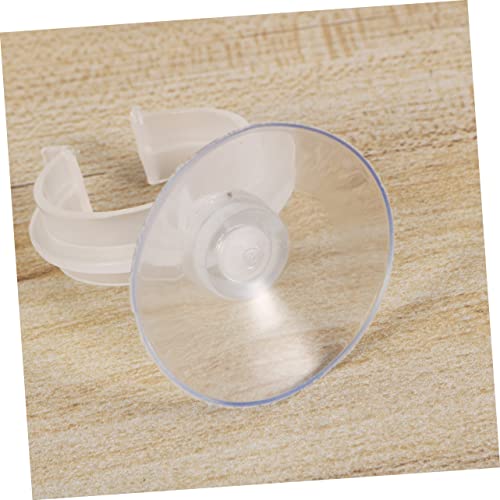 minkissy Aquarium Fixed Clip 6 Pack Water Pipe Fixing Clip with Suction Cup for Fish Tank Inlet Outlet Tubing Water Holder Clamp for Small Aquarium Accessories 1.77 X 1.45 X 1.45 in - size: Size 3