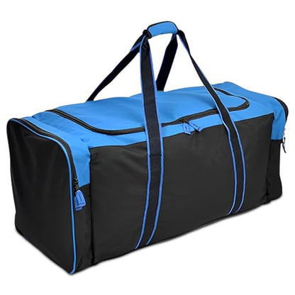 튼튼한 멀티 포켓 내구성 스포츠 체육관 장비 여행 더플 백 - color: XL 91.4cm(36인치) 블루, size: 36IN