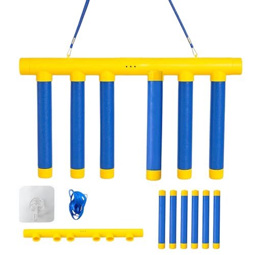 Reflex Game, Hand Eye Coordination Training, Reflex Challenge for Party Nights, Reaction Time Training, Stick Drop Reflex Challenge Game, Catching Sticks Game, Yellow