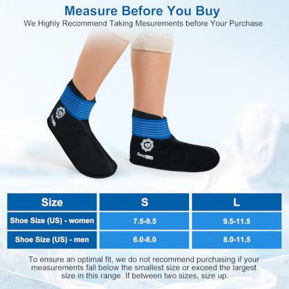 SuzziPad Cold Therapy Gloves & Boots for Chemotherapy Must Haves, S | Lycra & ultra-soft fabric, 45-min long-lasting cold therapy, relieves hand & foot pain, post-surgery & chemo recovery - size: S
