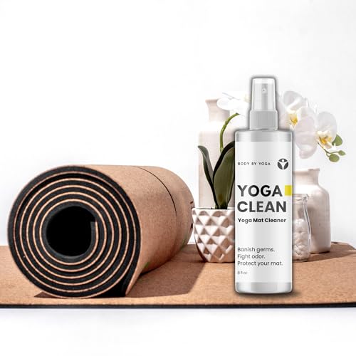 Yoga Mat With Cleaning Spray