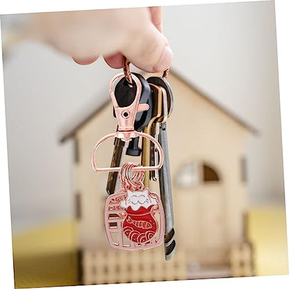 Veemoon 70PCS D Swivel Clasp Keychain Set for DIY Jewelry Making Heavy Duty Lobster Snap Clips for Bags and Lanyards for Organizing Keys and Accessories
