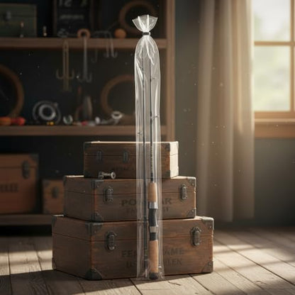 20PCS 6" x 60" Extra Long Clear Plastic Sleeves for Posters and Banners | Heavy Duty, 2 Mil Thick, Flat Open, Long Tube Storage Bags for Packaging Blueprint, Fishing Rods & Large Narrow Items - color: 6" x 60"-20PCS
