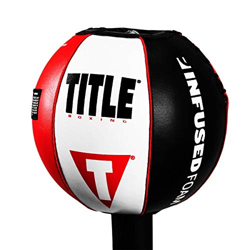 TITLE Boxing Deluxe King Cobra Reflex Bag - Freestanding, Portable Punching Bag for Boxing Improvement