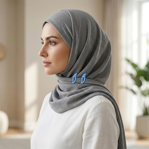 12 Pcs Hijab Pins for Women, Pins for Hijab Colorful Safety Pin