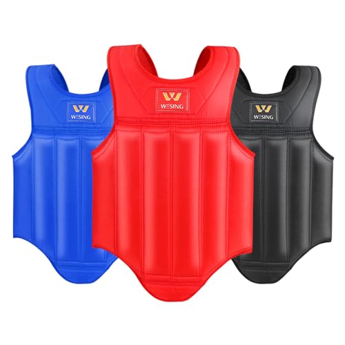 WESING Sanda Gears Set 6pcs for Men Women - color: Blue, size: Medium
