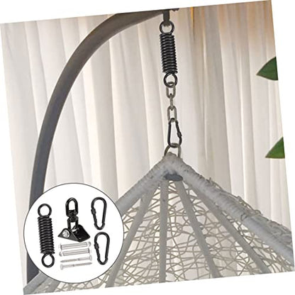 Toyvian 1set Heavy Bag Hanger Bracket Set Stainless Steel Anchor for to Install Suspension Hooks for Hammocks Swings Outdoor Use
