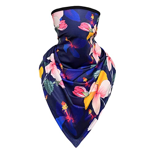 Women UPF 50+ Face Mask Sun Protection Fashion Colorful Neck Gaiter Scarf - color: Fcm-13