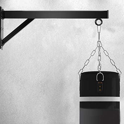 Aoneky Heavy Duty Punching Bag Wall Mount Bracket, 1000LB Capacity Universal Boxing Bag Hanger for MMA, Muay Thai, Home Gym Training, Solid Steel Construction with 6 Bolts - size: 23 inch