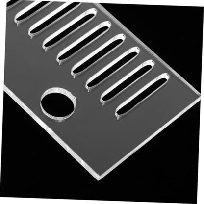 2pcs Aquarium Divider Comb with Cups Prevents Fish Crossbreeding Provides Isolation for Fish Tanks Versatile Overflow Barrier Drip Plate for All Aquatic Environments