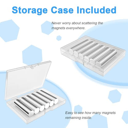 Mini Magnets, Caturledas 600 Pack 3x2 mm Small Round Magnetic Rare Earth Neodymium Fridge Magnet for Home Kitchen Office School 3D Printing Industrial Scientific Purpose, Silver - size: 3x2 mm