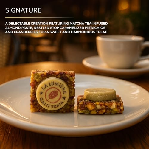 Laumière Gourmet Fruits - Le Cadeau Parfait Collection - Median Gourmet Gift Box (16 Treats) - Hannoukah - Kosher - Vegan Healthy Dried Fruits & Nuts Gift Basket - No Added Cane Sugar Sweets