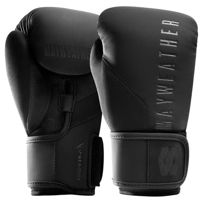 Hayabusa Mayweather Champ Boxing Gloves for Men and Women - color: Black, size: 10oz