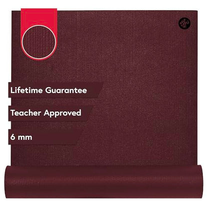 Manduka PRO Yoga Mat - 6mm | Lifetime Durability | Hygienic Construction | Premium Studio Quality | Teacher Approved - color: Verve, size: 71" x 26"