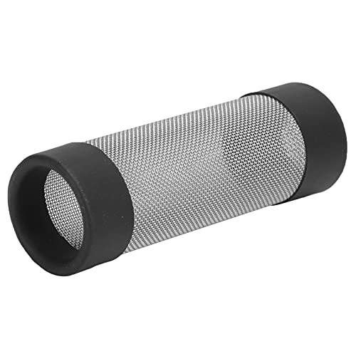 Pongnas Stainless Steel Aquarium Inlet Cover with Fine Protective Mesh for Fish & Shrimp Tanks 18mm Inner Diameter - size: Inner diameter 18mm