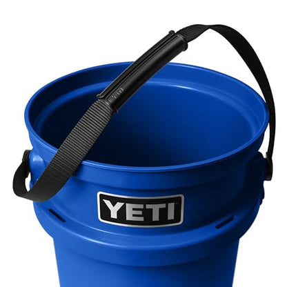 YETI Loadout 5-Gallon Bucket, Impact Resistant Fishing/Utility Bucket - color: Royal Blue