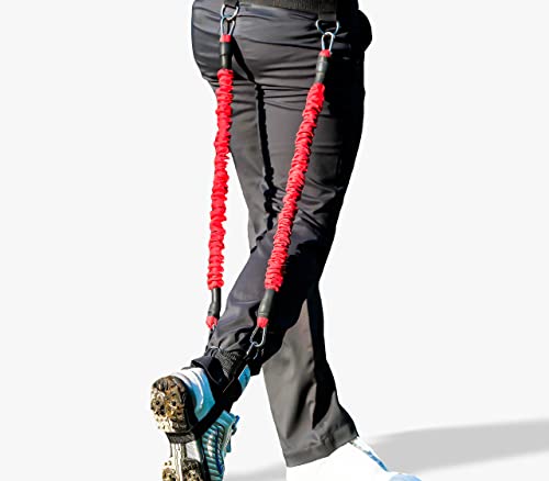 VPX Golf Swing Launch Training Aid, Increases Driver & Iron Distance, Ball Flight, Spin, Improves Alignment, Putting, Timer, Club Sequencing, For Men, Women, Kids, Range, Indoor, Outdoor, On Nets, Mat - size: Waist LRG (32"-56"), style: Height MED (5'3" t