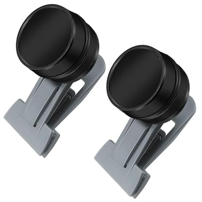 2Pcs Goldfish Feeder, Saltwater Aquarium Accessories Supplies Algae Magnet Seaweed Feeder Aquarium Magnetic Clips, Fish Tank Feeding Ring Suitable for Aquatic Pets - color: 2Pcs