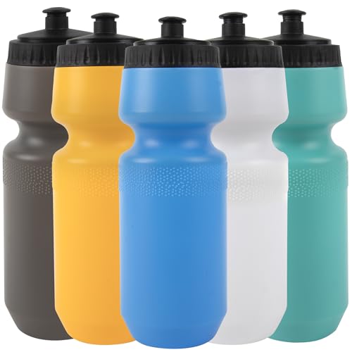 Trail maker Reusable Leakproof Water Bottles, 25 Oz. BPA Free Pull Top Cap & Squeeze for Water & Sports Drinks, 50 Pack - size: (50 Pack) 25 Oz.