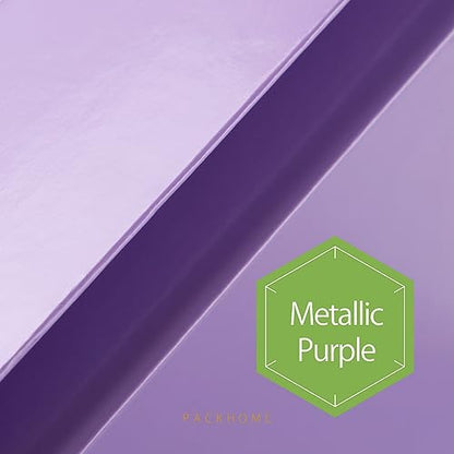 PACKHOME Gift Box 11.5x8x2.5 Inches, Sturdy Shirt Box with Magnetic Lid for Multiple Occasions (Glossy Purple) - color: 11x7.8x2.3 Inch-Purple-Pack of 1