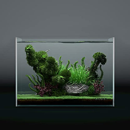 36P Nano Rimless Low-Iron Aquarium, 5 Gal, 14.2x8.7x10.2in | 36x22x26cm; shrimp, nano fish, planted; 5mm glass - size: 05Gal W14.2×D8.7×H10.2 in(36x22x26cm)