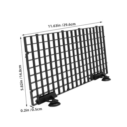 POPETPOP 4sets Plastic Grid Divider Tray for Aquariums Isolation Boards for Breeding Flexible Adaptability Bottom Filtration Design Convenient Segmentation for Fish Species Separation