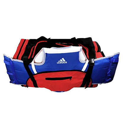 AAMA Martial Arts Taekwondo Sparring Gear Equipment Bag - color: Red