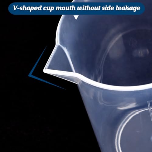 Plastic Measuring Cups, 100ml, Set of 15, for Liquid Measurement and Scientific Experiments - style: 100ML