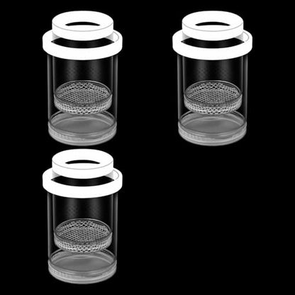 3PCS Aquariums Isolation Box for Protecting Fish and Shrimp from Larger Tanks Inhabitant Growth and Breeding Fish Breeding Box - color: Large white