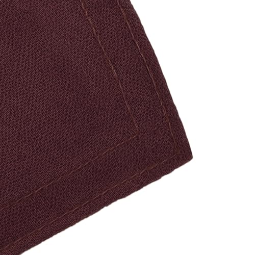 Premium Breathable Modal Cotton Hijab for Women, Lightweight, Non-Slip, Soft & Elegant Scarf for Everyday Wear - color: Wine Burgundy