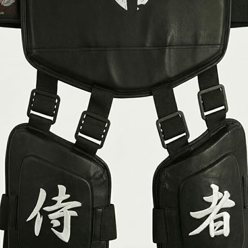 Victorbudo Leather Boxing Muay Thai MMA Training Kickboxing Body Armour Vest Body Protector Belly Pad