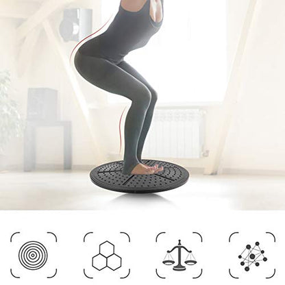 Balance Board Maze, Wobble Balance Board Balance Trainer Core Trainer Stability Disc with Maze for Core Stability, Strength Training, Flexibility