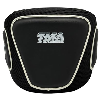 TMA Boxing Belly Pad Chest Guard MMA Body Protector Martial Arts Rib Shield Armour, Muay Thai, Kickboxing, Taekwondo Training, Maximum Durability, Secure Fit