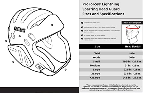 Proforce Lightning Headgear - color: Pink, size: Child