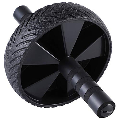 HolaHatha Ab Roller Wheel, Fitness Roller with Handles for Core Building, Workout Equipment for Toning and Abdominal Strengthening