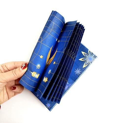 KYMY 44 pcs Ramadan Mubarak Dinnerware Set,Ramadan Muslim Paper Tableware, Islamic Party Supplies with Disposable Mubarak Plates, Napkins, Cups for Eid Mubarak, Haji Holiday Decorations