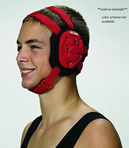 Matman Wrestling Adult Ultra Gard Neoprene Ear Guard, One Size Fits Most (Black)
