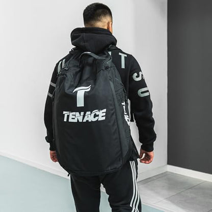 Tenace Large Backpack with Jiu Jitsu Trainer, MMA – Sports Bag Grappling, Boxing, Muay Thai Large and Durable for Martial Arts