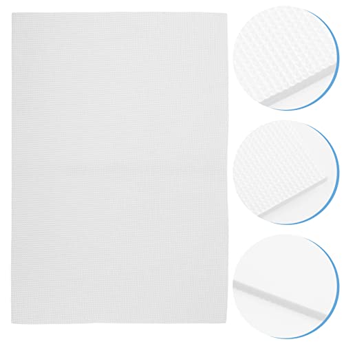POPETPOP Reptile Aquarium Mat Thickened Non- Fish Tank Bottom Pad Cushioning Mat for Heat Absorption and Reduction for Home Aquariums - color: White