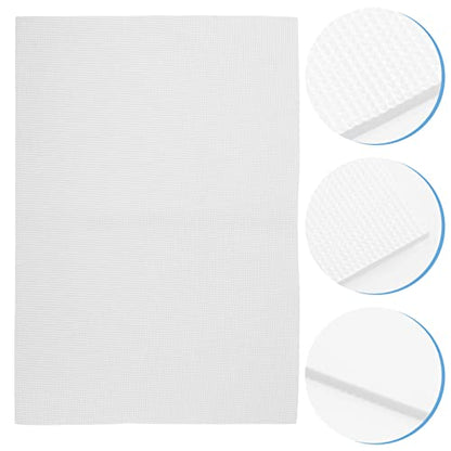 POPETPOP Reptile Aquarium Mat Thickened Non- Fish Tank Bottom Pad Cushioning Mat for Heat Absorption and Reduction for Home Aquariums - color: White