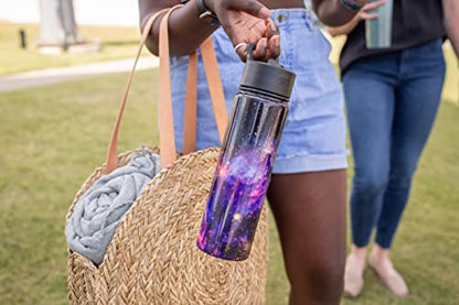 Simple Modern Insulated Water Bottle with Straw | 22oz | Black - color: - Midnight Black, style: 22oz