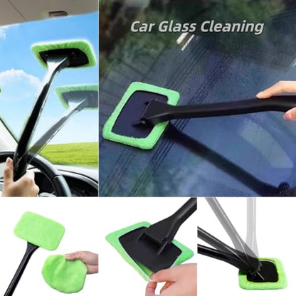 21Pcs Window Gap Crevice Cleaning Tools, Small Cleaning Brush | Ideal for car glass, window & door tracks, bathroom sinks, mirrors, window sills, sliding doors and shower door tracks
