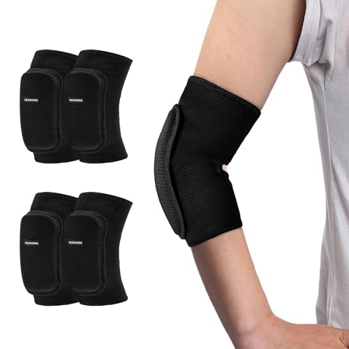 Kids Elbow Pads, Breathable Elbow Protector for Boys Girls - size: YS-2 pack