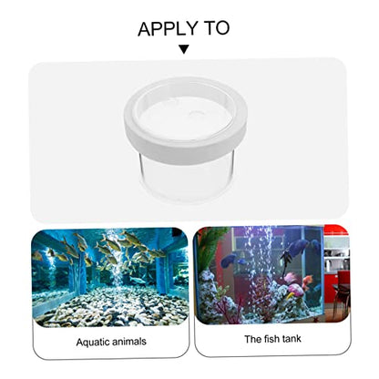 Mikikit Floating Fish Breeding Box with Removable Cover and Permeable Bottom Small Aquarium Isolation Tank for Fry Protection and Water Flow Suitable for Saltwater and Freshwater Fish