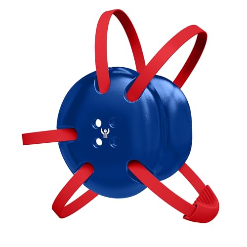 Great Call Athletics | Wrestling Classic Headgear Earguard Adult Grappling Head Gear Adjustable Ear Guards Varsity Red Straps - style: Royal Blue w/ Varsity Red Straps